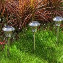 Zestaw Lamp Lampa Ogrodoa Solarna Wbijana Wodoodporne 42cm Zewnętrzna 6szt.
