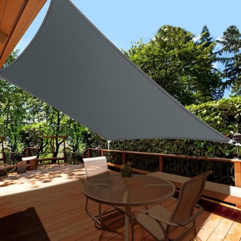 60x Zagiel Przeciwsłoneczny Parasol Ogrodowy Zacieniacz Prostokąt Markiza 4x5m