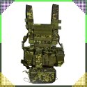 Kamizelka Taktyczna Wosjkowa Ochronna Molle Lekka Airsoft Zasobnik Asg
