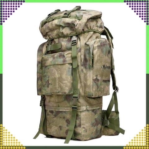 Plecak Taktyczny Wojskowy Militarny Turystyczny Survivalowy Górski Duży 65L