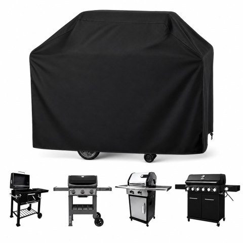 Pokrowiec Plandeka na Grila Wodoodporny Duży Osłona na Grill 145x117x61cm