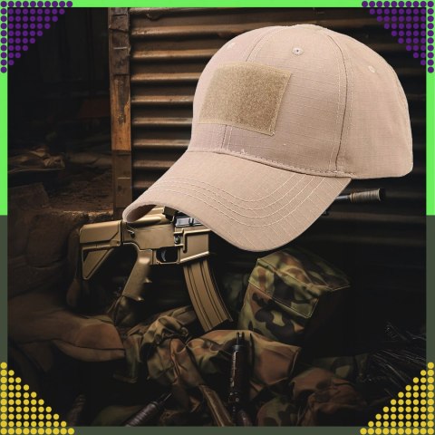 Wojskowa Czapka Baseballowa Taktyczna Kamuflaż Molle Militarna Wędkarska