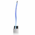 Wolnostojąca Ściana Ścianka Wodna Bąbelkowa Fontanna LED Kolory 183x50x28cm