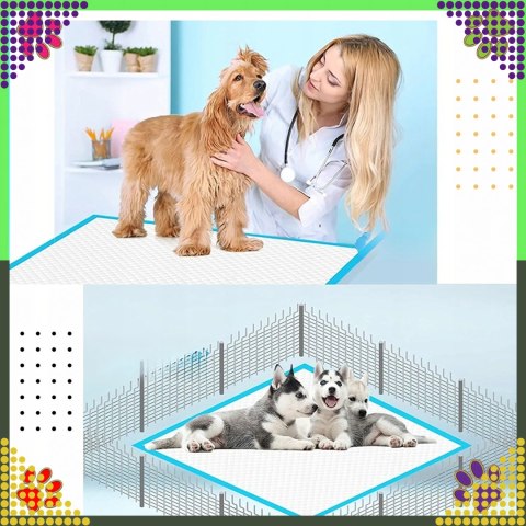 288 x Podkłady Maty Higieniczne dla Psa do Nauki Sikania Xl 40x60cm Grube 50 szt