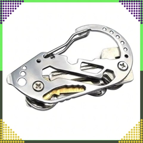 Brelok Breloczek Karabińczyk do Kluczy Wielofunkcyjny Survival Multi-Tool