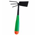 Motyka Motyczka Ogrodowa 31cm z Pazurkami Kopaczka 2w1 do Ogrodu Grabki