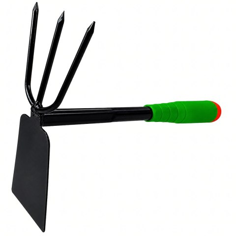 Motyka Motyczka Ogrodowa 31cm z Pazurkami Kopaczka 2w1 do Ogrodu Grabki