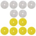 10x Tarcza Diamentowa Polerska 80mm do Szlifowania Gresu Płytek Na Rzep 150