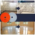 10x Tarcza Diamentowa Polerska 80mm do Szlifowania Gresu Płytek Na Rzep 300