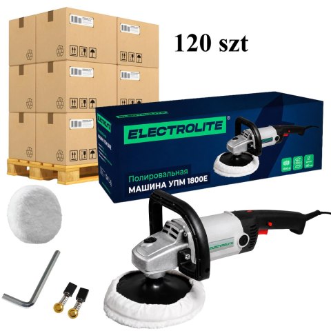 120x Szlifierka Polerka Samochodowa Uniwersalna 1800W Regulacja Obrotów 600-3000 RPM 180 mm