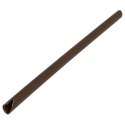 50x Klipsy do Taśmy Ogrodzeniowej Zaczepy Montażowe Osłony Brązowe 19cm 20 szt