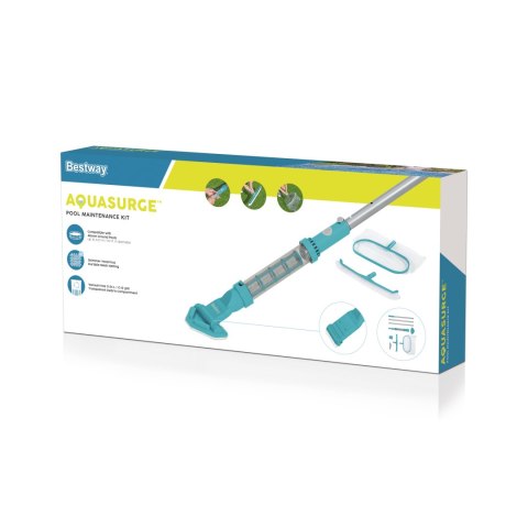 Bestway 58831 Zestaw Czyszczący do Czyszczenia Basenu z Odkurzaczem