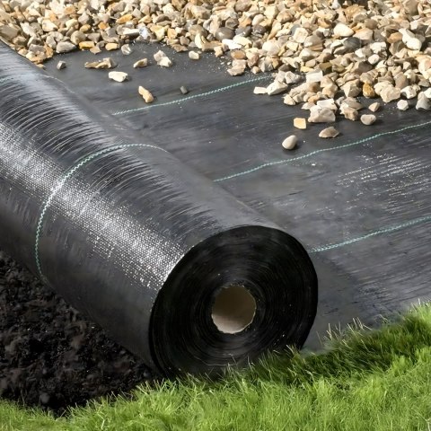 100X Agrowłóknina 70g 1,6m x 50m Czarna UV Agrotkanina Mata Antychwastowa