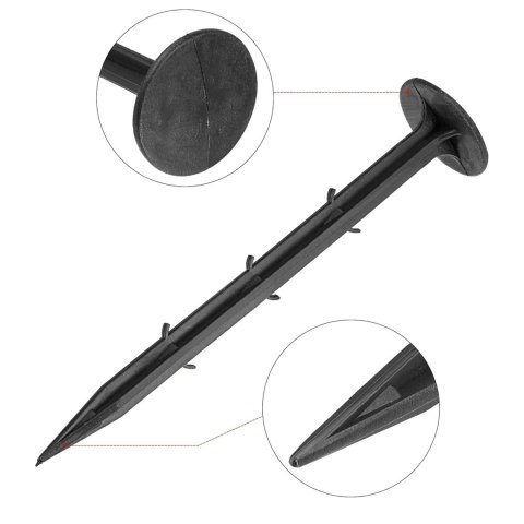 20 x Szpilki Kotwy Kołki do Agrowłókniny Agrotkaniny Mocne 50szt. 15cm