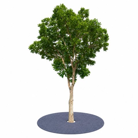 Agrotkanina Ściółkowa Krążek Okrągła do Drzew Sadzonek Chwasty Filcowa 42cm