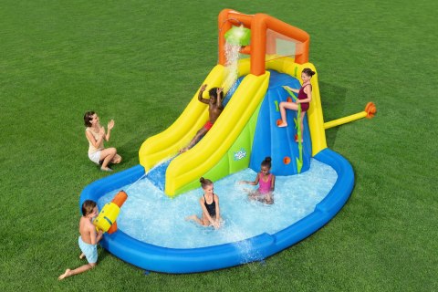 Bestway 53478 Plac Zabaw Park Wodny Dmuchany ze Zjeżdzalnią + Dmuchawa