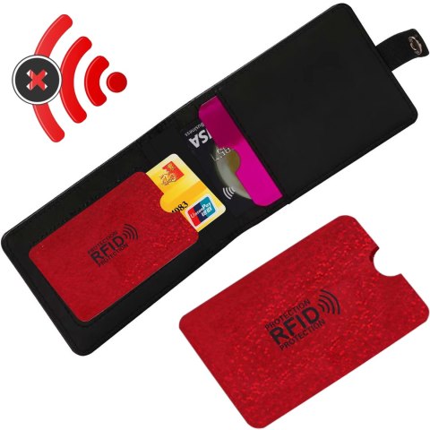ETUI OCHRONNE ANTYKRADZIEŻOWE RFID NA KARTY PŁATNICZE ZBLIŻENIOWE DOWÓD