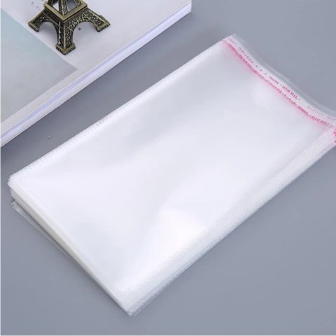 WORECZKI TOREBKI CELOFANOWE CELOFAN FOLIOWE BG OPP ZAKLEJANE 12x20 100 szt