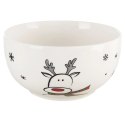 Kubek z Miseczką Porcelanowy 2 el. ORION Renifer Zestaw Śniadaniowy