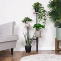 Kwietnik Stojak na Kwiaty 4-Poziomowy Kaskada Metalowy Loft VILDE 84 cm