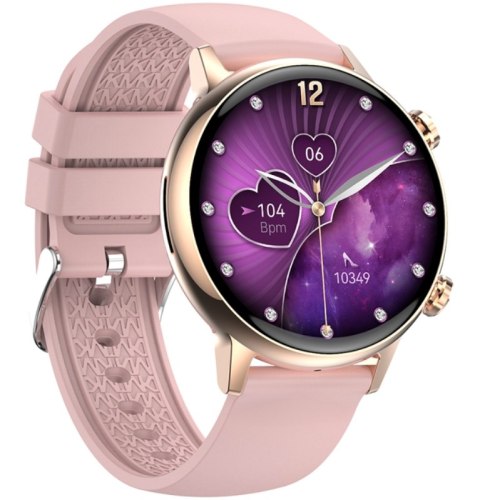 Smartwatch Damski RUBICON RNCF09 Rose Gold/Pink SMARUB234