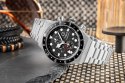 Zegarek Męski TIMEX Q Timex 3-Time Zone Chronograph TW2V69800 + BOX