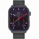 Smartwatch Męski GRAVITY GT28-2 Pasek + Bransoleta Pomarańczowo Czarny