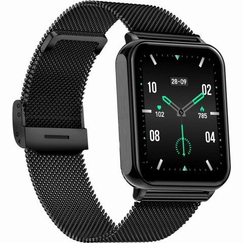 Smartwatch Gravity Czerwono Czarny 2 Paski GT17-10