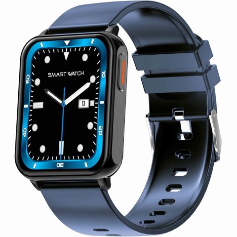 Smartwatch Gravity Granatowo Czarny 2 Paski GT17-9