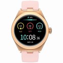 Smartwatch Gravity Różowe Złoto Różowy GT25-2