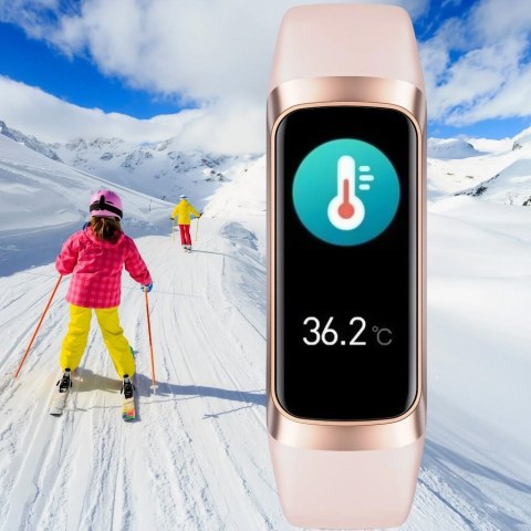 Smartband Gravity Różowe Złoto GT40-3