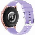 Smartwatch Gravity Różowe Złoto Pasek + Bransoleta GT11-7