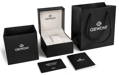 Zegarek Męski Giewont Chronograph Sapphire Srebrny GW4580-B2
