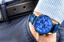 Zegarek Męski Giewont Chronograph Sapphire Miedziano Niebieski GW6260-A5