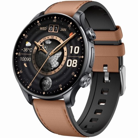 Smartwatch Gravity Czarny 2 Paski GT35-1