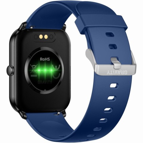Smartwatch Gravity Czarny Niebieski GT36-6