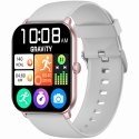 Smartwatch Gravity Różowe Złoto Szary GT36-2