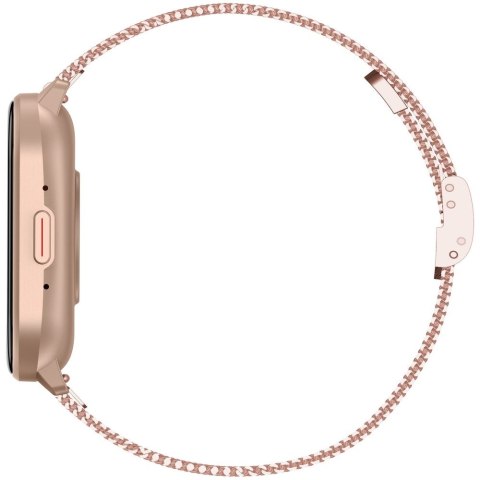 Smartwatch Gravity Różowy Pasek + Bransoleta GT43-1